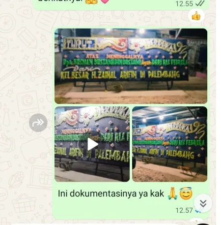 Pengiriman Papan Bunga Duka Kedung